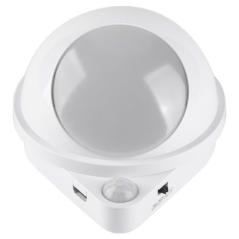No-Drill Magnetic Motion Sensor Light mounted on a wall with no tools needed