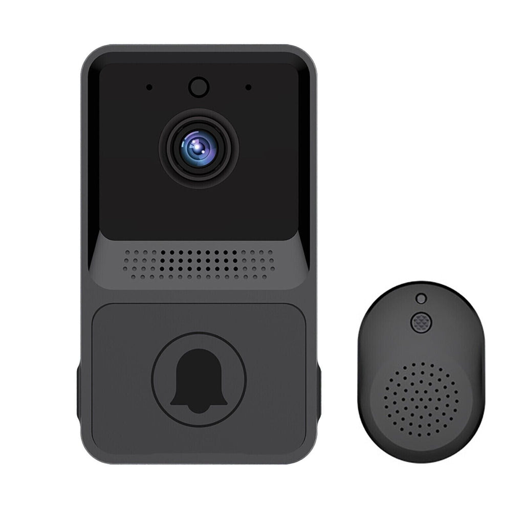 No-Drill Smart Video Doorbell - WiFi, HD Camera & Two-Way Audio