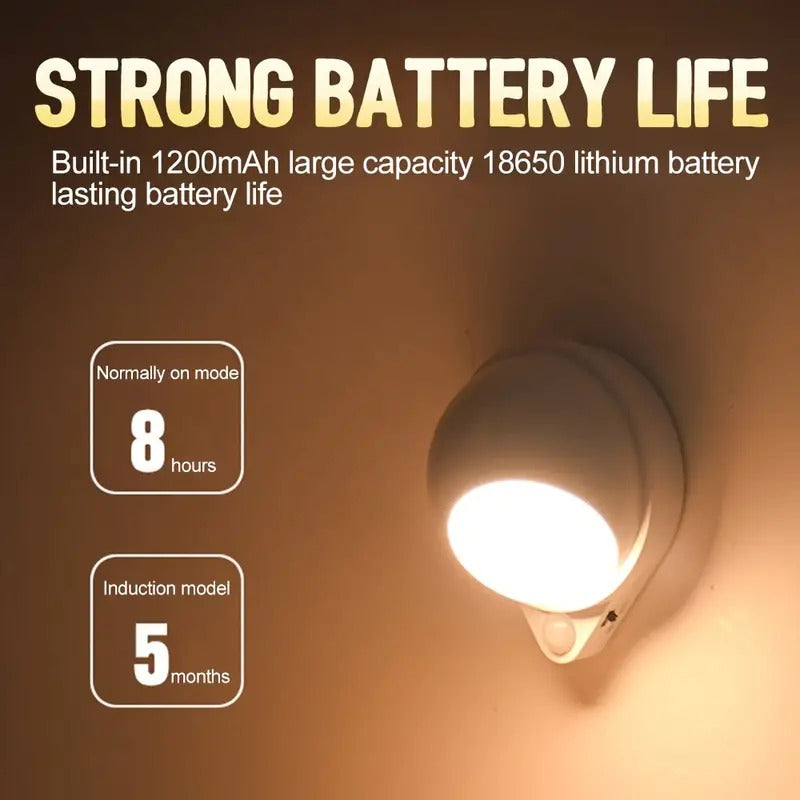 No-Drill Magnetic Motion Sensor Light