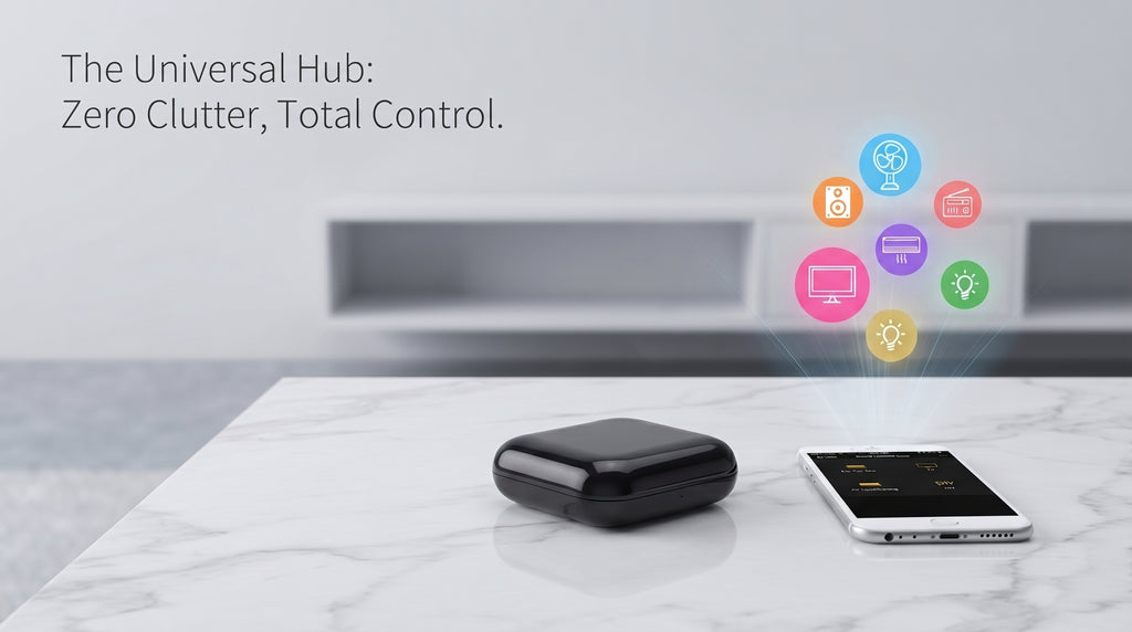 Smart Home Remote Hub - Voice Control for AC & TV