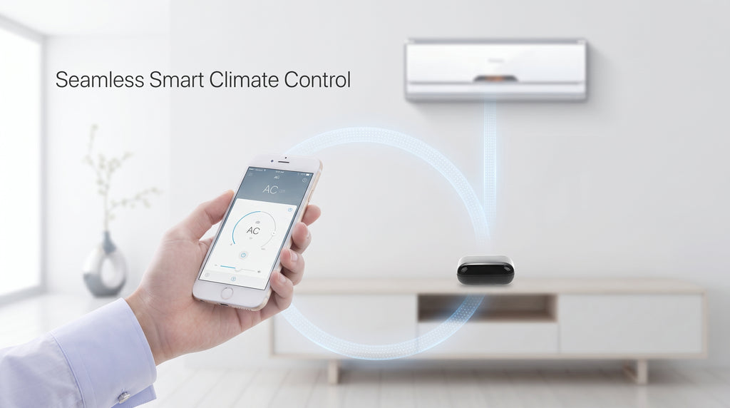 Smart Home Remote Hub - Voice Control for AC & TV